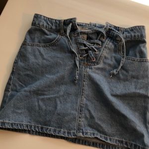 Denim skirt
